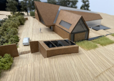 A 3d model of a bespoke build in the Cambridgeshire countryside