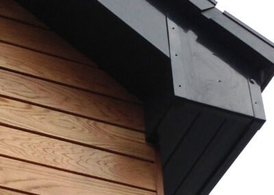 Fascia detail on a new build on Sywell, Northants