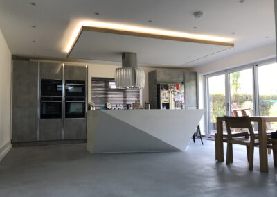 Bespoke modern kitchen installation in Peterborough